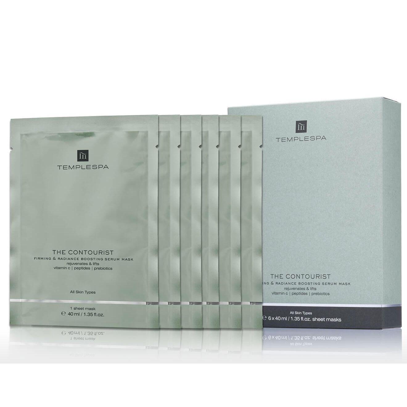 TEMPLESPA THE CONTOURIST Firming & Radiance Boosting Serum Mask